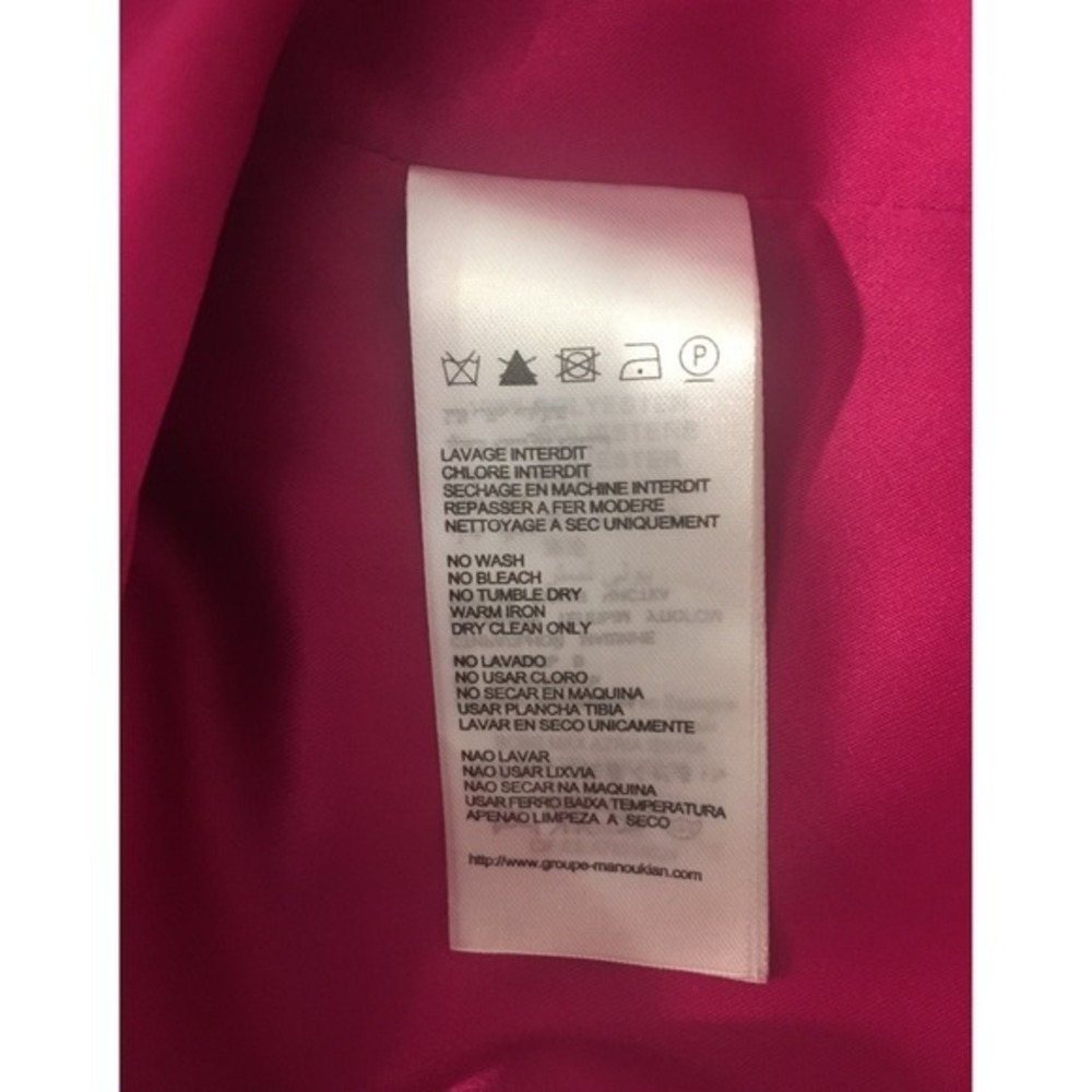 Max and Cleo Floral Cocktail Dress Womens 4 Pink New Pleated Draped Mini - Picture 8 of 12